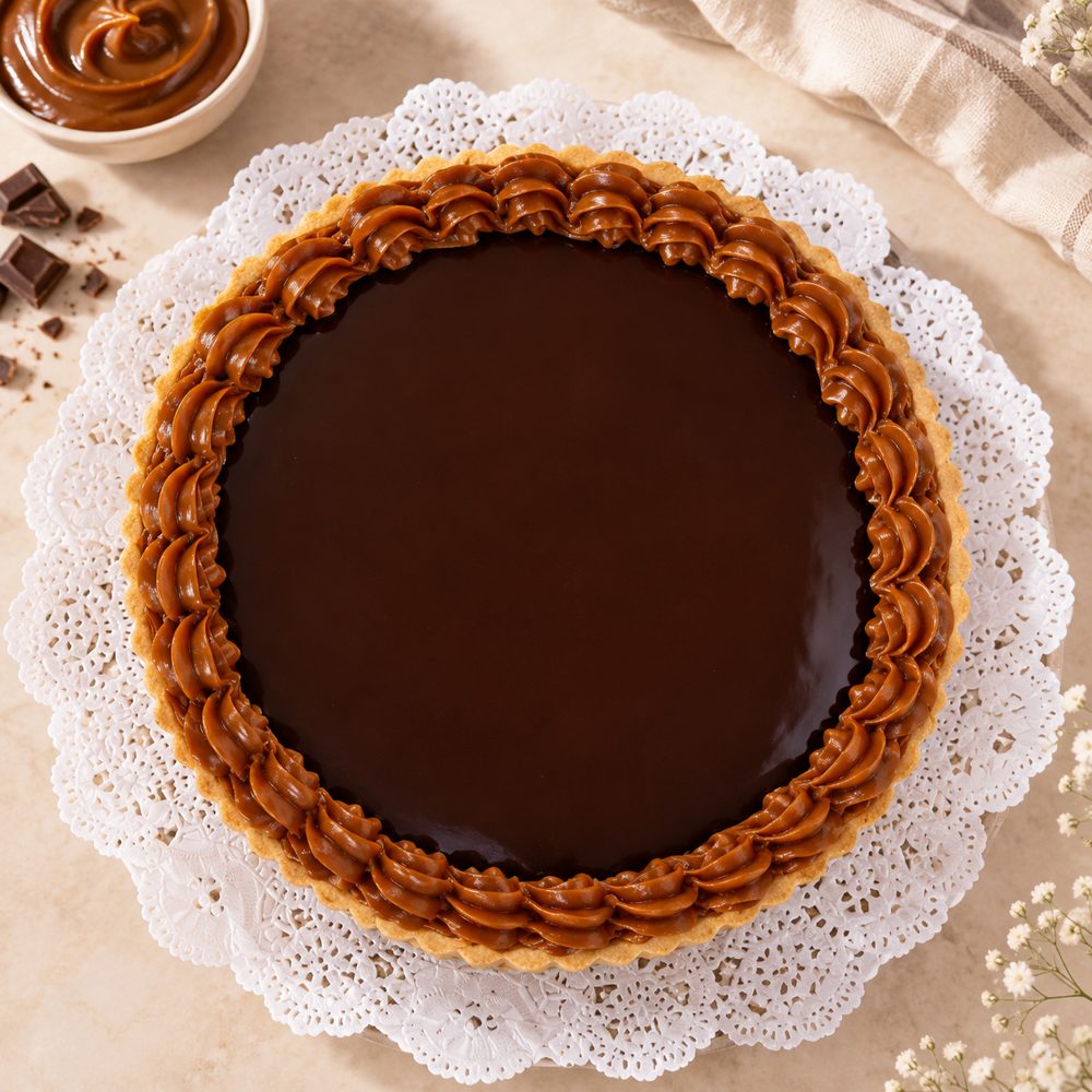 Tarta Valeria de chocolate y dulce de leche